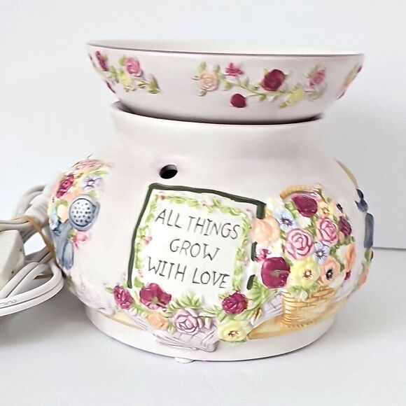 Laurie Korsgaden Watercolors Spring Blossom Electric Wax Melts Warmer Flowers - Picture 15 of 16